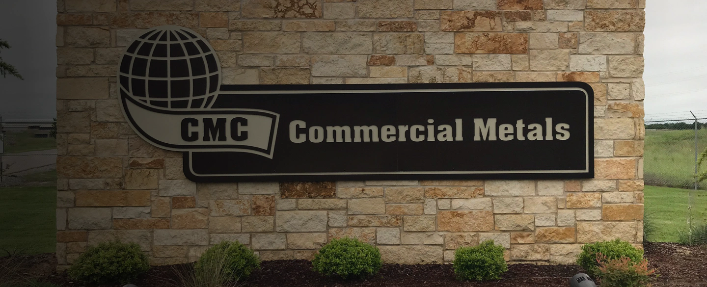 commercial metals signs dallas tx